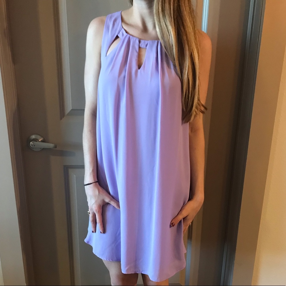 Purple dress